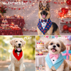 Dogobow Tuxedo Bandana for Dogs (Red) (Get a Bow Free) Dogs-Clothing & Accessories Dogobow Dropship
