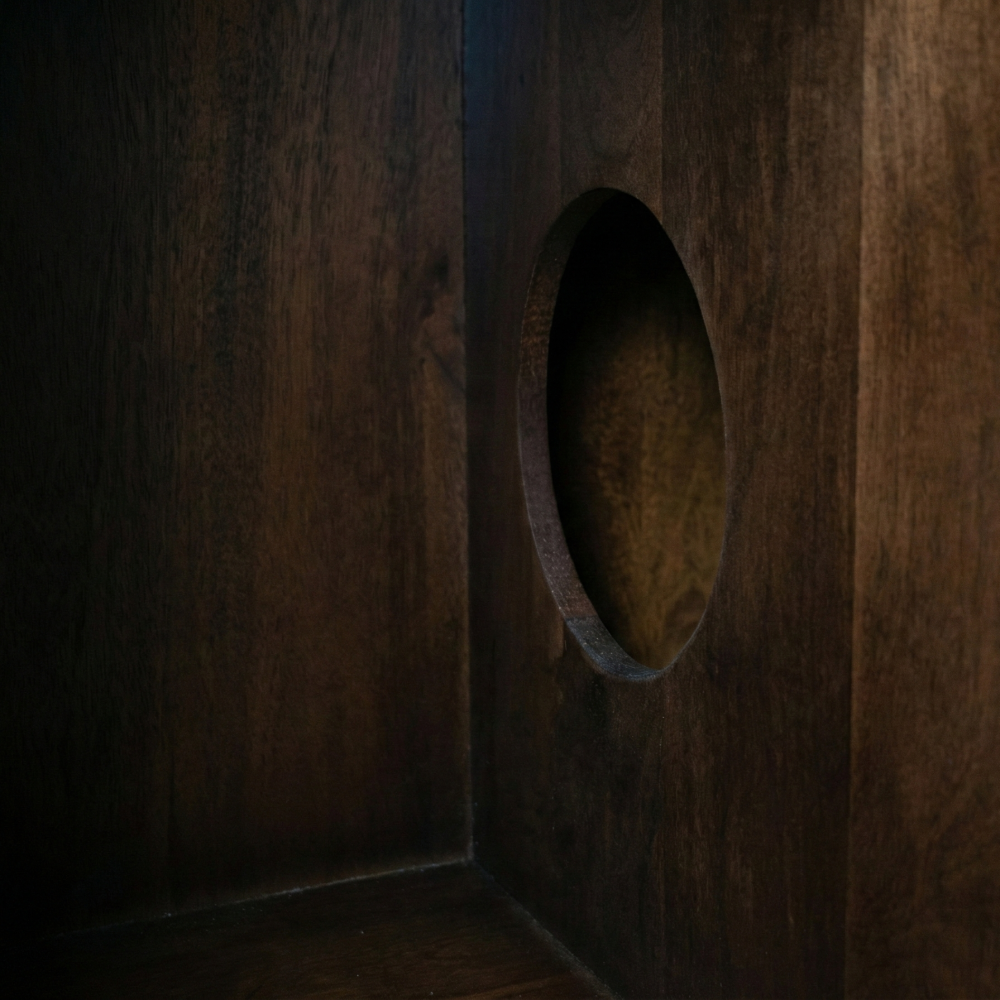FurryLiving Paco Litter Cabinet for Cats (Dark Brown) Cats-Furniture FurryLiving Dropship
