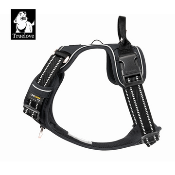 Truelove No Pull Cordura Harness for Dogs (Black)