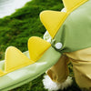 Toki DinoRex "Roar Through Every Rainstorm" Waterproof Raincoat for Dogs (Green) Dogs-Clothing & Accessories TOKI Dropship