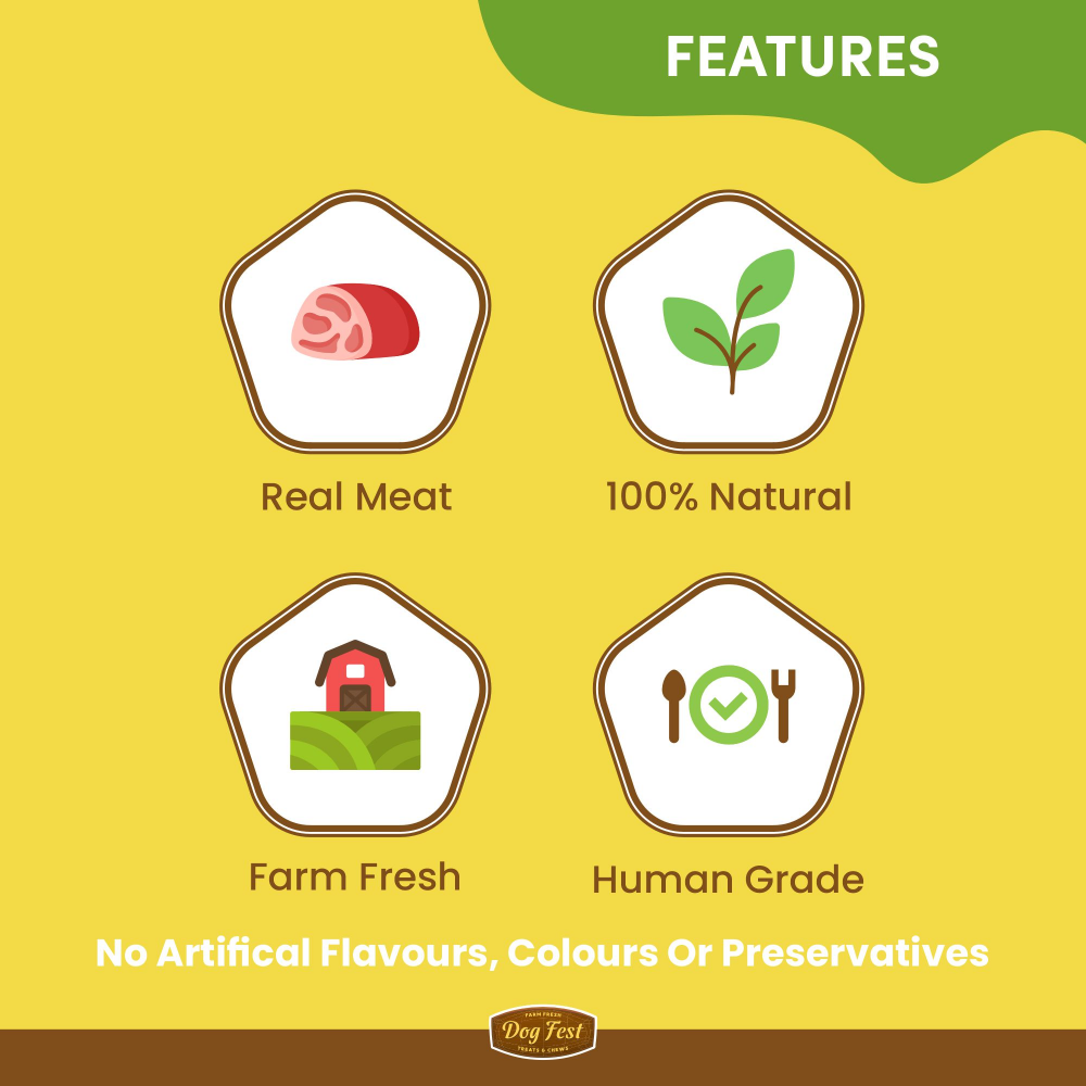 Dogfest Rabbit Meat Sticks Dog Treats (Limited Shelf life) Dog Treats + Others Petfest