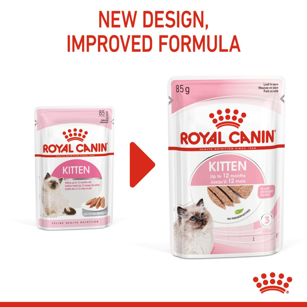 Royal Canin Kitten Loaf Cat Wet Food
