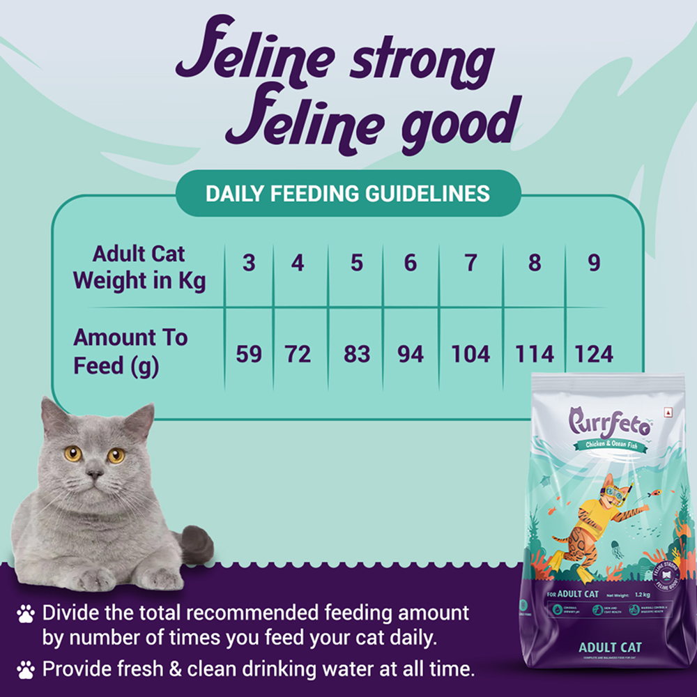 Purrfeto Chicken and Ocean Fish Cat Dry Food Cats- Dry food Purrfeto