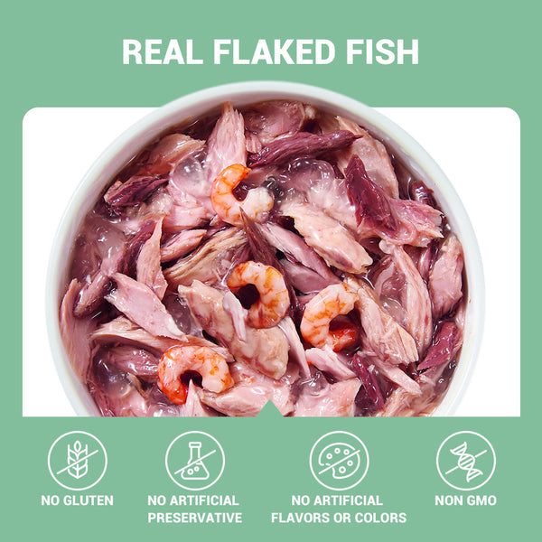 Schesir Tuna In Jelly with Shrimp Adult Cat Wet Food