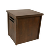 FurryLiving Meraki Cabinet with Cushion for Small Dogs and Cats (Dark Brown/Brown Cushion)