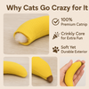 Talking Dog Club Bananas with 100% Catnip Toy for Cats (Yellow) Cats-Toys Talking Dog Club Dropship