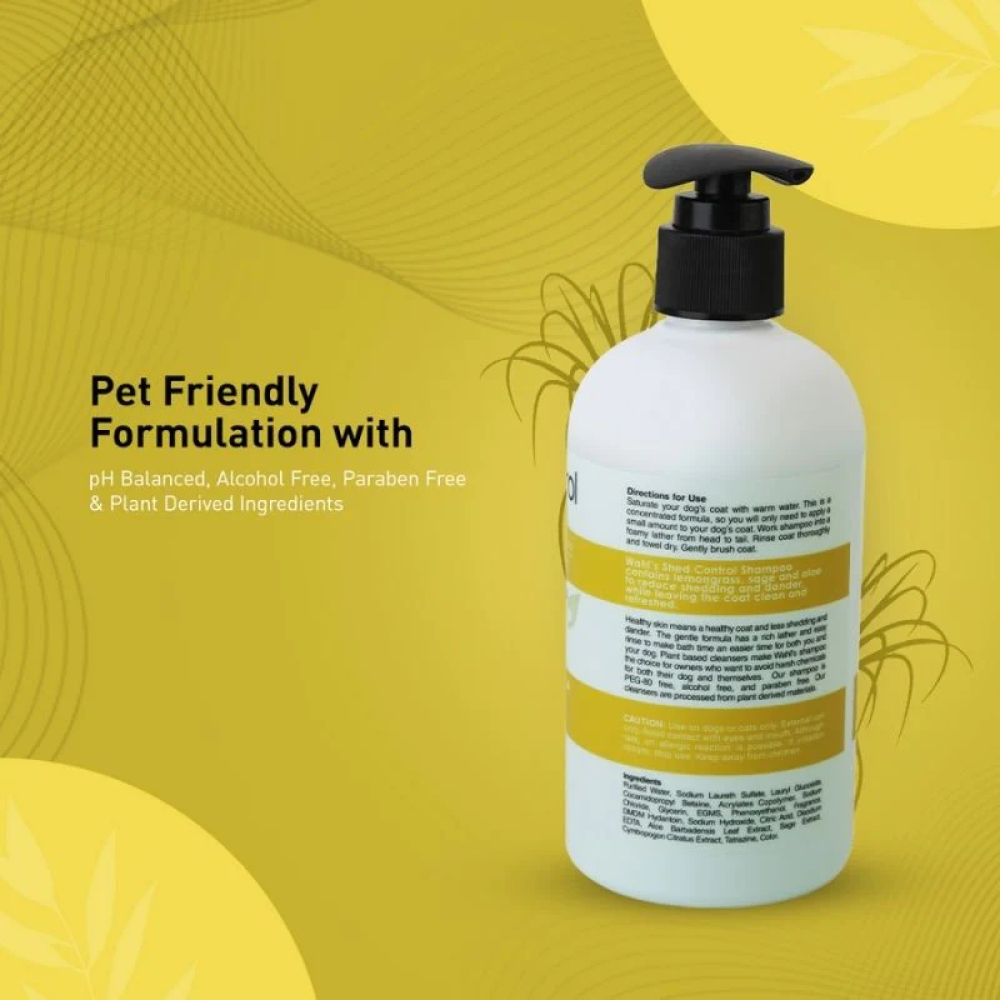 Wahl Shed Control Shampoo for Dogs (Lemongrass & Sage) Dogs-Grooming Supplies Wahl