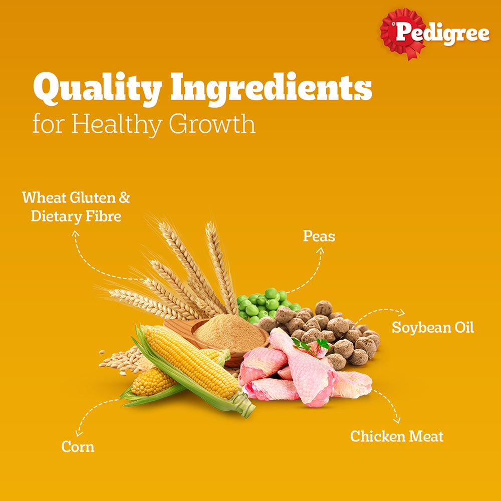 Pedigree Chicken and Vegetables Adult Dog Dry Food
