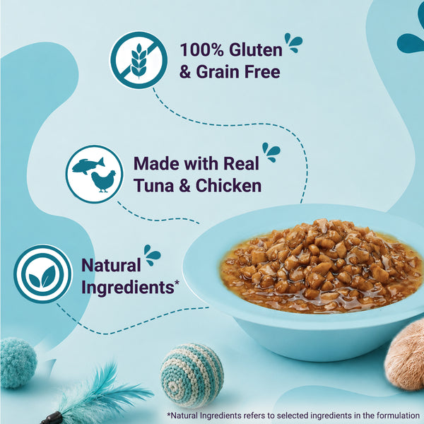 Purrfeto Ocean Fish in Gravy Adult Cat Wet Food