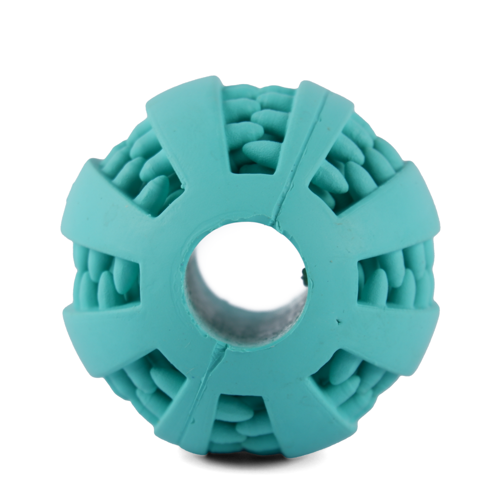 Trixie Denta Fun Ball Mint Flavour Natural Rubber Toy for Dogs | For Medium Chewers Dogs-Toys Trixie