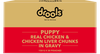 Drools Real Chicken & Chicken Liver Chunks in Gravy Puppy Dog Wet Food Dogs-Wet Food Drools