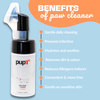Pupr Lavender Scented Foam Paw Cleaner for Dogs Dogs-Grooming Supplies Pupr Dropship