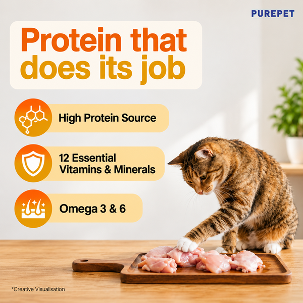 Purepet Real Chicken Adult Dry Cat Food