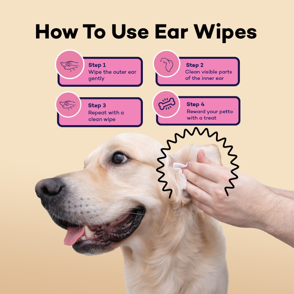 The Good Paws Clean & Clear Ear Pads for Dogs and Cats Both-Health & Wellness The Good Paws Dropship