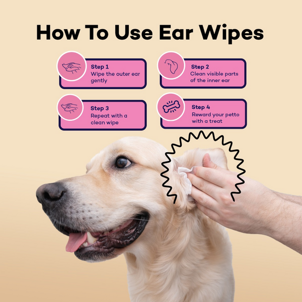 The Good Paws Clean & Clear Ear Pads for Dogs and Cats