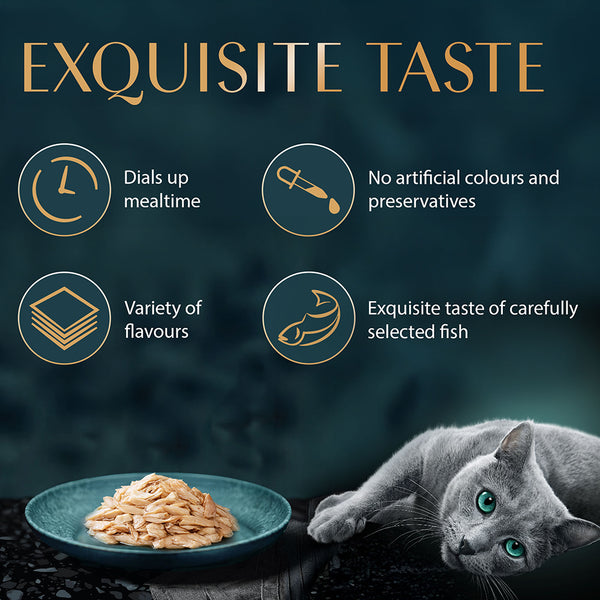 Sheba Maguro & Bream Fish Mix Premium Cat Wet Food