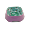 Healing Leaf Eco Friendly Cartoon Bamboo Bowl for Dogs and Cats (Purple) Both-Bowls & Feeders Healing Leaf L