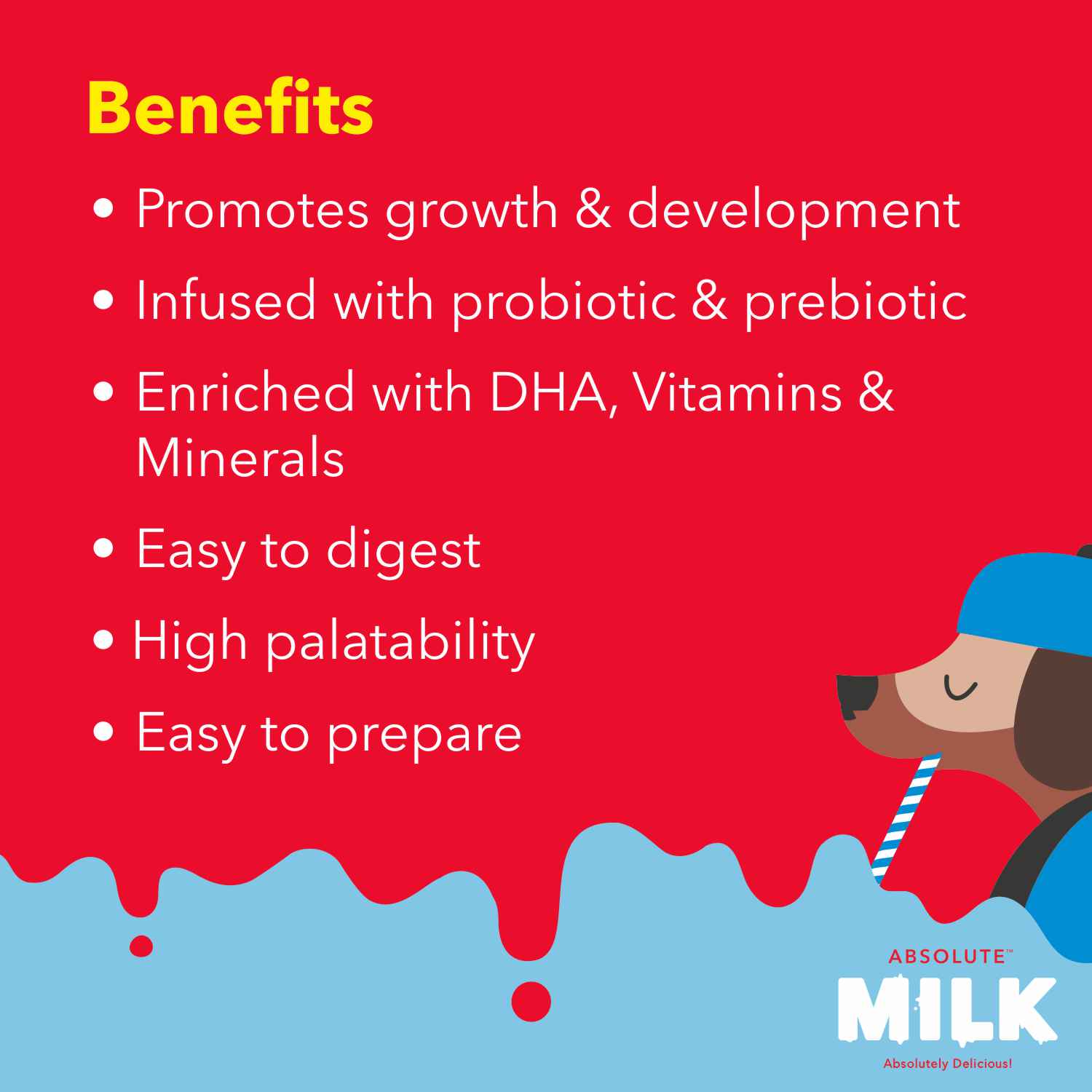 Drools Absolute Milk for Newborn Puppies Dogs-Health & Wellness Drools