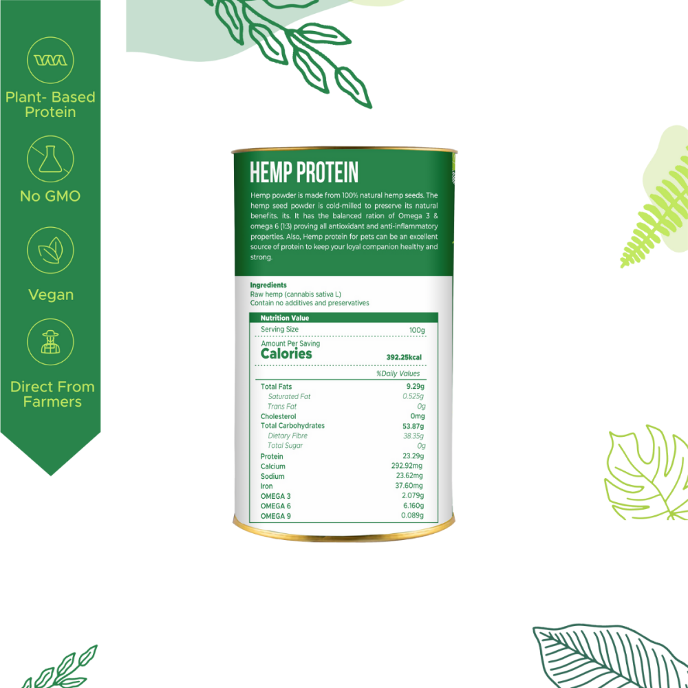 Hemp protein powder for dogs 2025