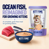 Kitty Yum Ocean Fish Mousse Kitten Cat Wet Food Cats-Wet Food Kitty Yums