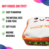 Goofy Tails Food Buddies Sandwich Plush Toy for Dogs