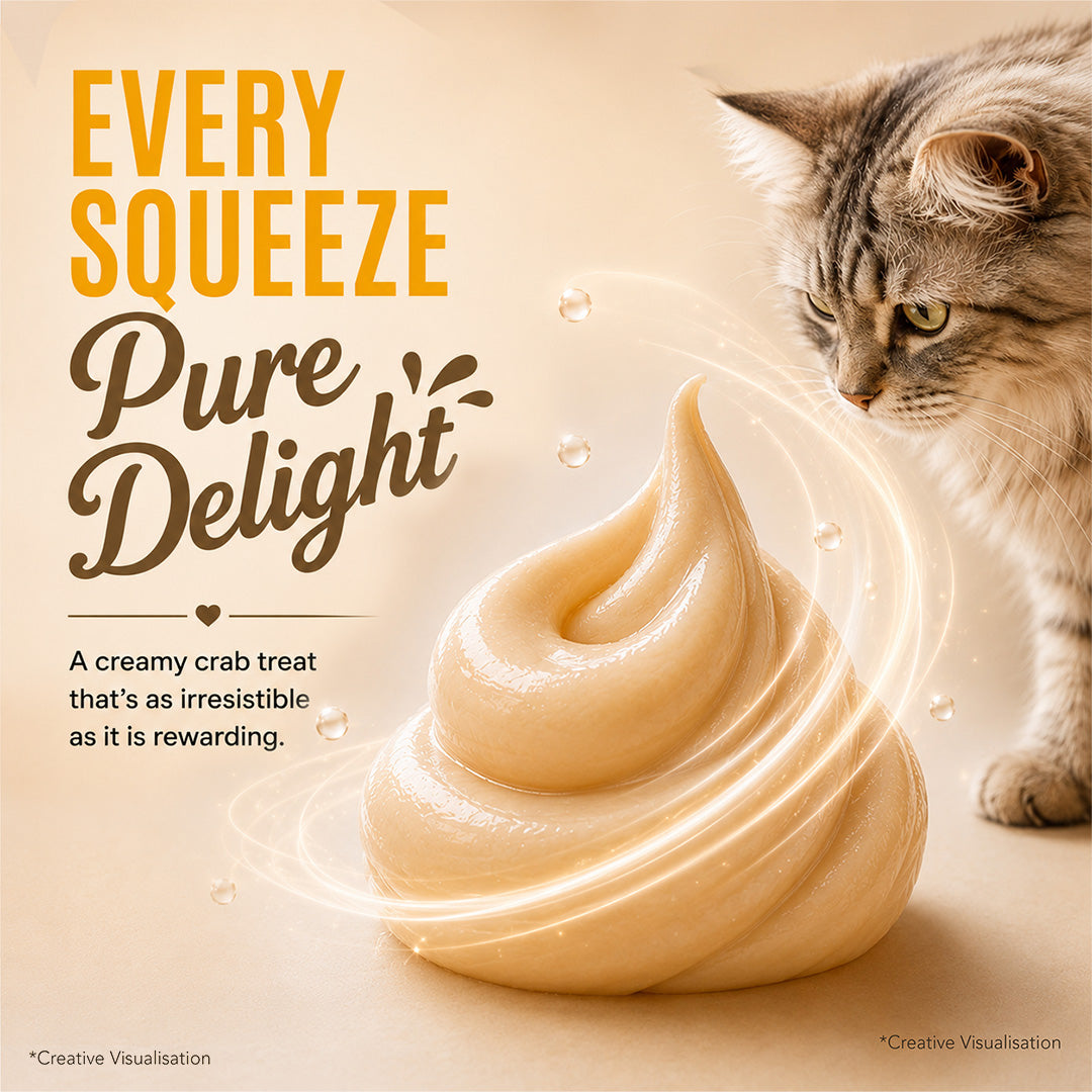 Signature Grain Zero Crab Lickable Creamy Cat Treats Cats-Treats & Others Signature