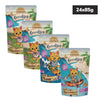 Aloha Smudges Ocean Fish & Salmon and Tuna in Jelly and Cod & Salmon and Chicken in Gravy Combo Adult Cat Wet Food Cats-Wet Food Smudges 24x85g