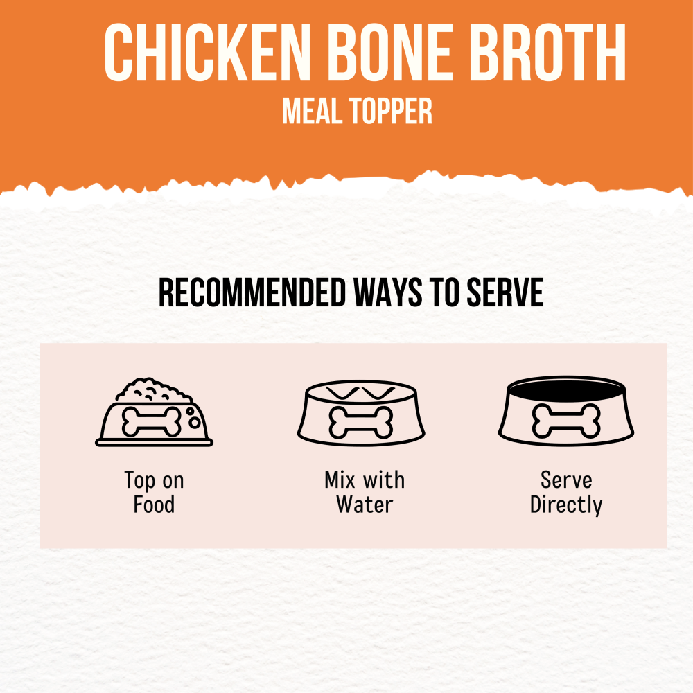 Goofy Tails Chicken Bone Broth for Dogs Dog Treats + Others Goofy Tails