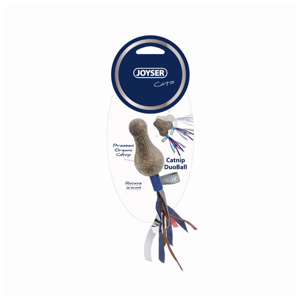 Joyser Cat Catnip DuoBall Paper for Cats (Blue)