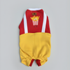 Pawgypets Fries Four-Legged Sweatshirt for Dogs (Yellow/Red) Dogs-Clothing & Accessories Pawgypets Dropship M