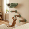 Furrlovers Wall Mounted Hammock with Plush Fabric for Cats (Green) Cats-Toys Furrlovers Dropship