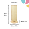 FurryLiving Cat Wall Scratcher Lite Space Saving Design for Wall Corners (Oak) Cats-Toys FurryLiving Dropship