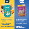 Smylo Adult Trial Box, Tuna, Chicken & Mackerel, Fresh & No-Preservative Wet Cat Food Cats-Wet Food Smylo