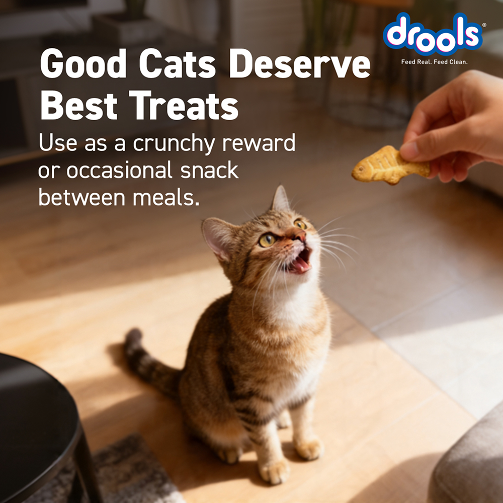 Drools Biscuit Cat Treat (110g) Cats-Treats & Others Drools