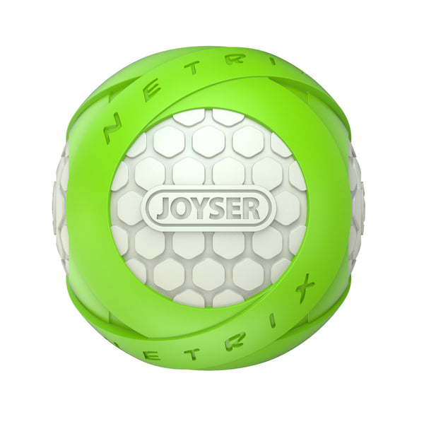 Joyser Netrix Ball for Dogs (Green/White)