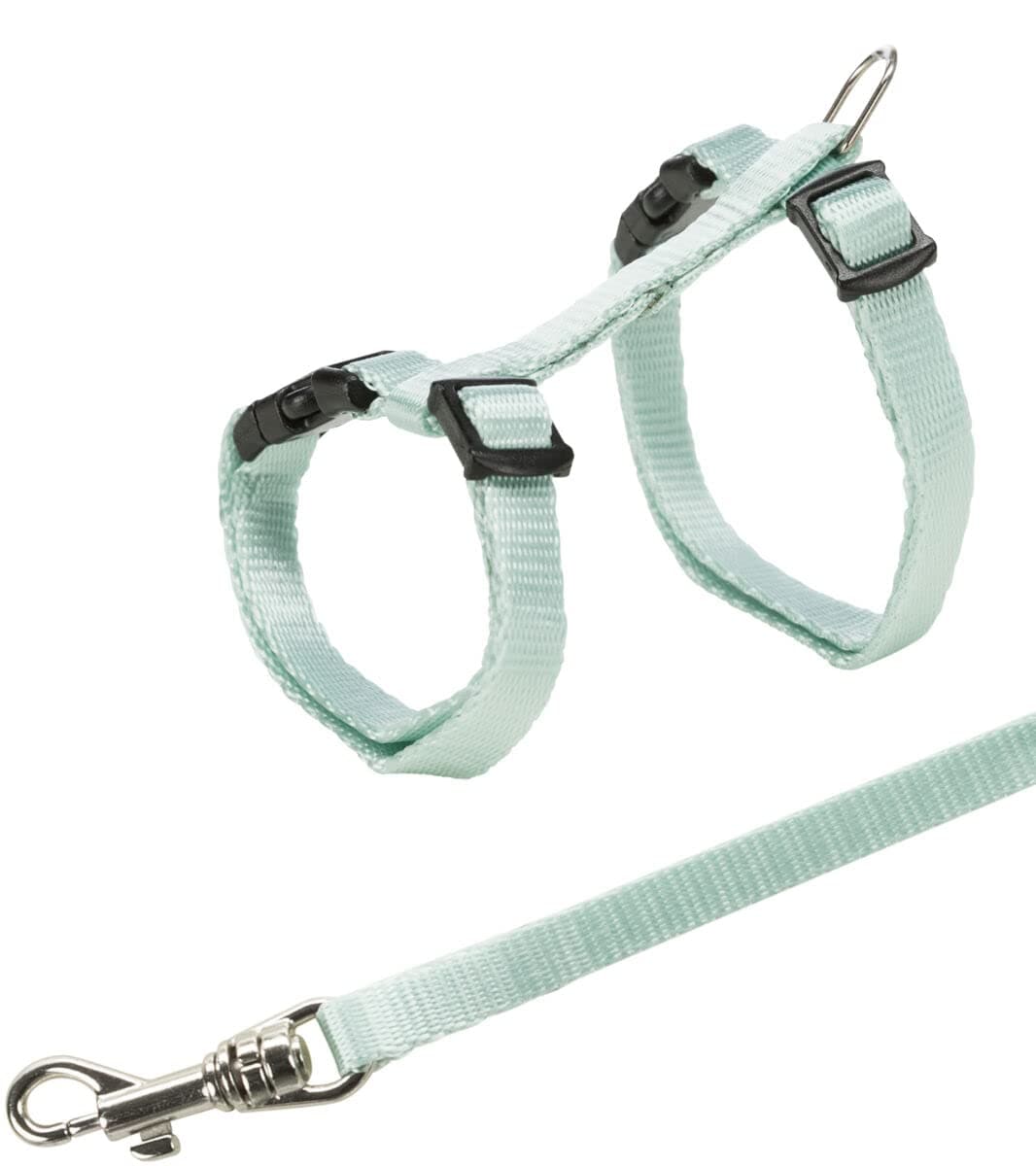 Trixie Harness with Leash for Kittens (Pastel Green)
