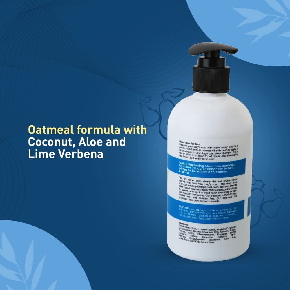 Wahl Whitening Shampoo for Dogs Dogs-Grooming Supplies Wahl