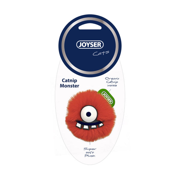 Joyser Cats Monster Plush Toy for Cats (Orange)