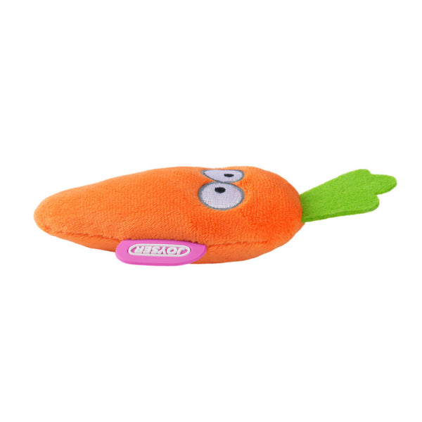 Joyser ECO Carrot Catnip Toy for Cats (Green/Orange)