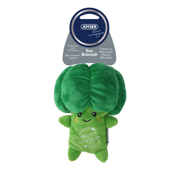 Joyser ECO Veggie Broccoli Toy for Dogs (Green)