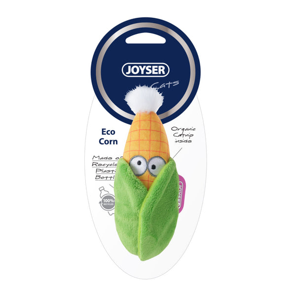 Joyser ECO Corn Catnip Toy for Cats (Yellow/Green)