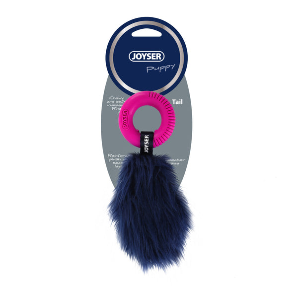 Joyser Puppy Tail with Ring for Dogs (Pink/Blue)