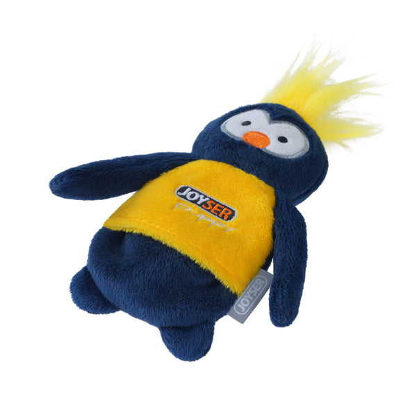 Joyser Puppy Penguin Plush Toy for Dogs (Dark Blue/Yellow)
