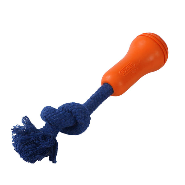 Joyser Ropper Chew Toy for Dogs (Orange/Dark Blue)