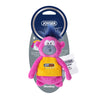 Joyser Puppy Monkey Plush Toy for Dogs (Pink/Yellow) Dogs-Toys Joyser
