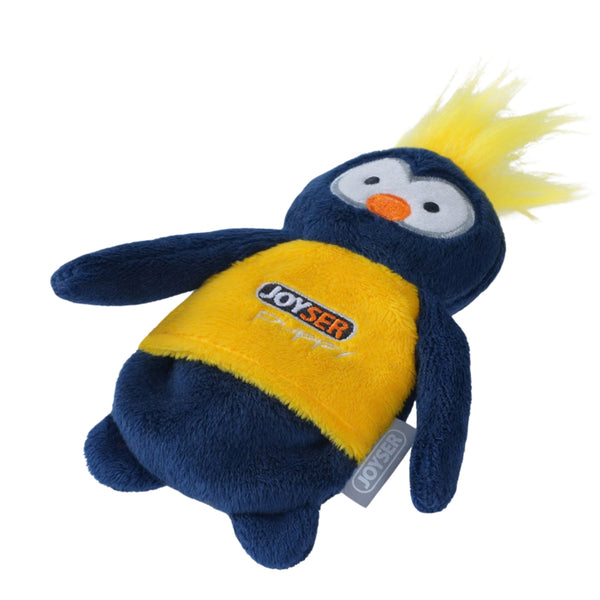 Joyser Puppy Penguin Plush Toy for Dogs (Dark Blue/Yellow)