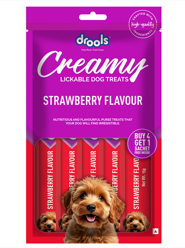 Drools Strawberry Creamy Dog Treats