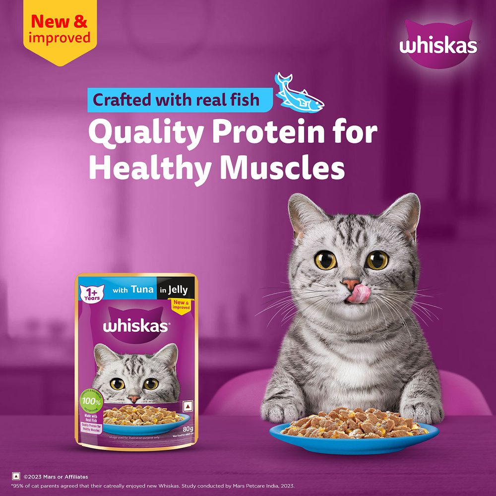 Whiskas Tuna in Jelly Meal Adult Cat Wet Food Cats-Wet Food Whiskas