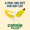 Talking Dog Club Go Bananas Catnip Toy for Cats (Yellow) Cats-Toys Talking Dog Club Dropship
