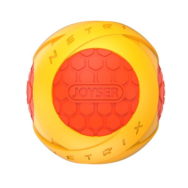 Joyser Netrix Ball for Dogs (Yellow/Orange)